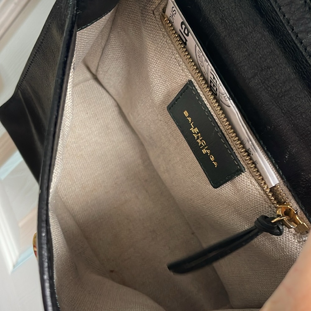 Balenciaga Rare Vintage Leather Crossbody Bag-EUC - Picture 10 of 10